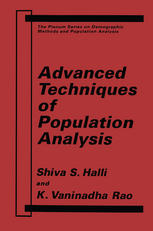 Advanced techniques of population analysis