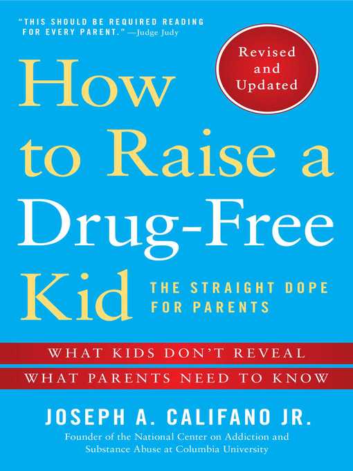 How to Raise a Drug-Free Kid