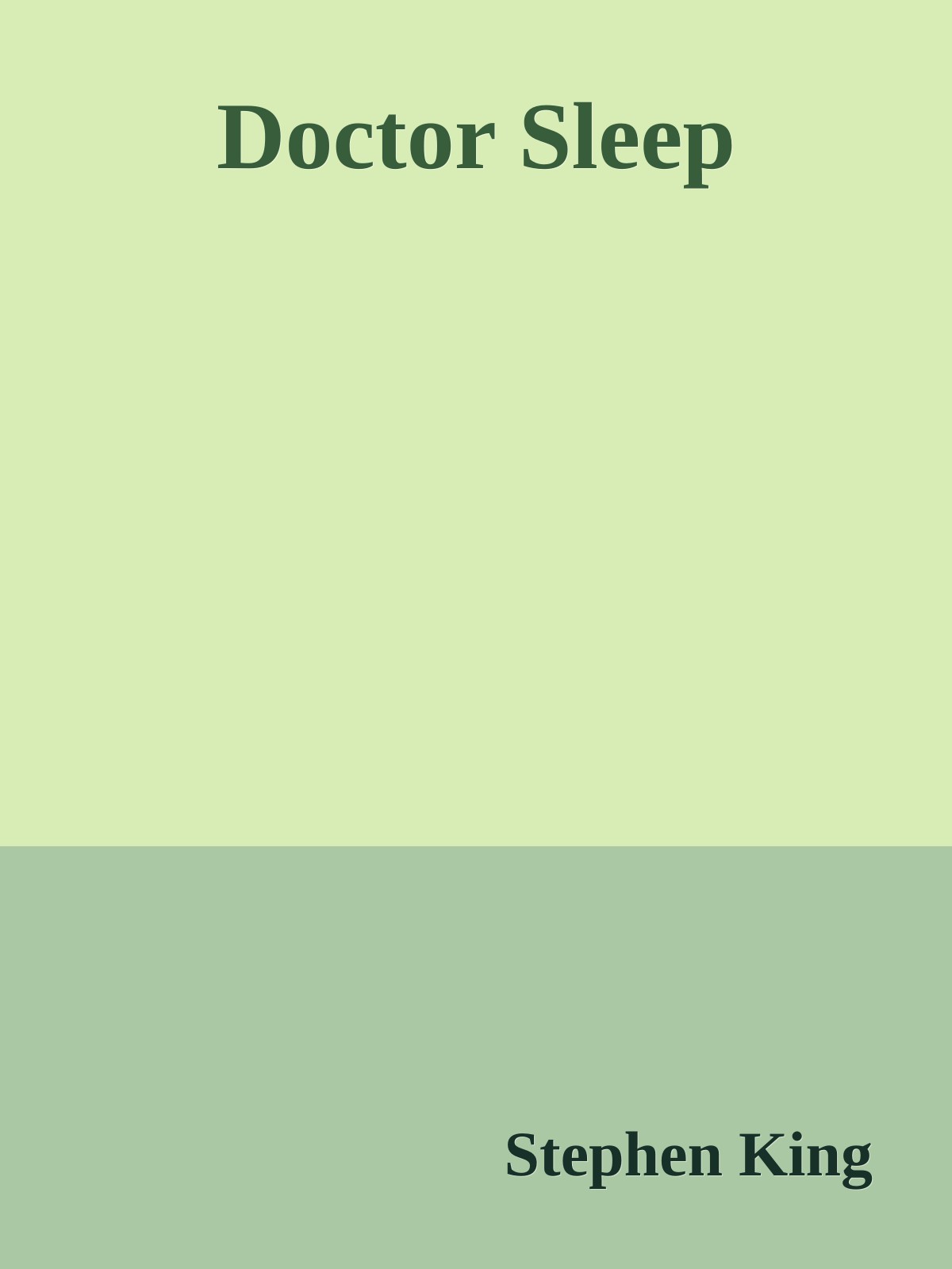 Doctor Sleep