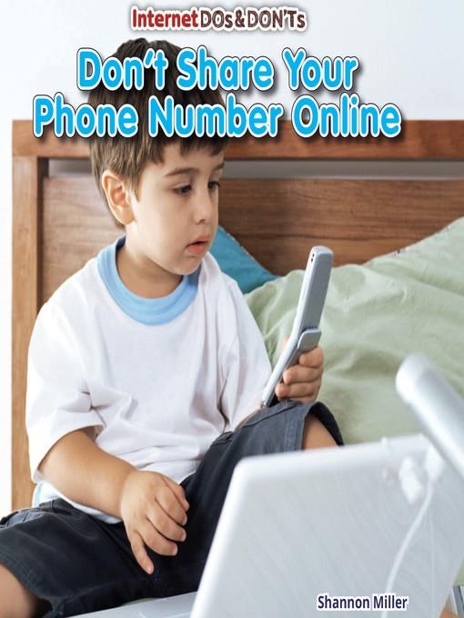 Don't Share Your Phone Number Online