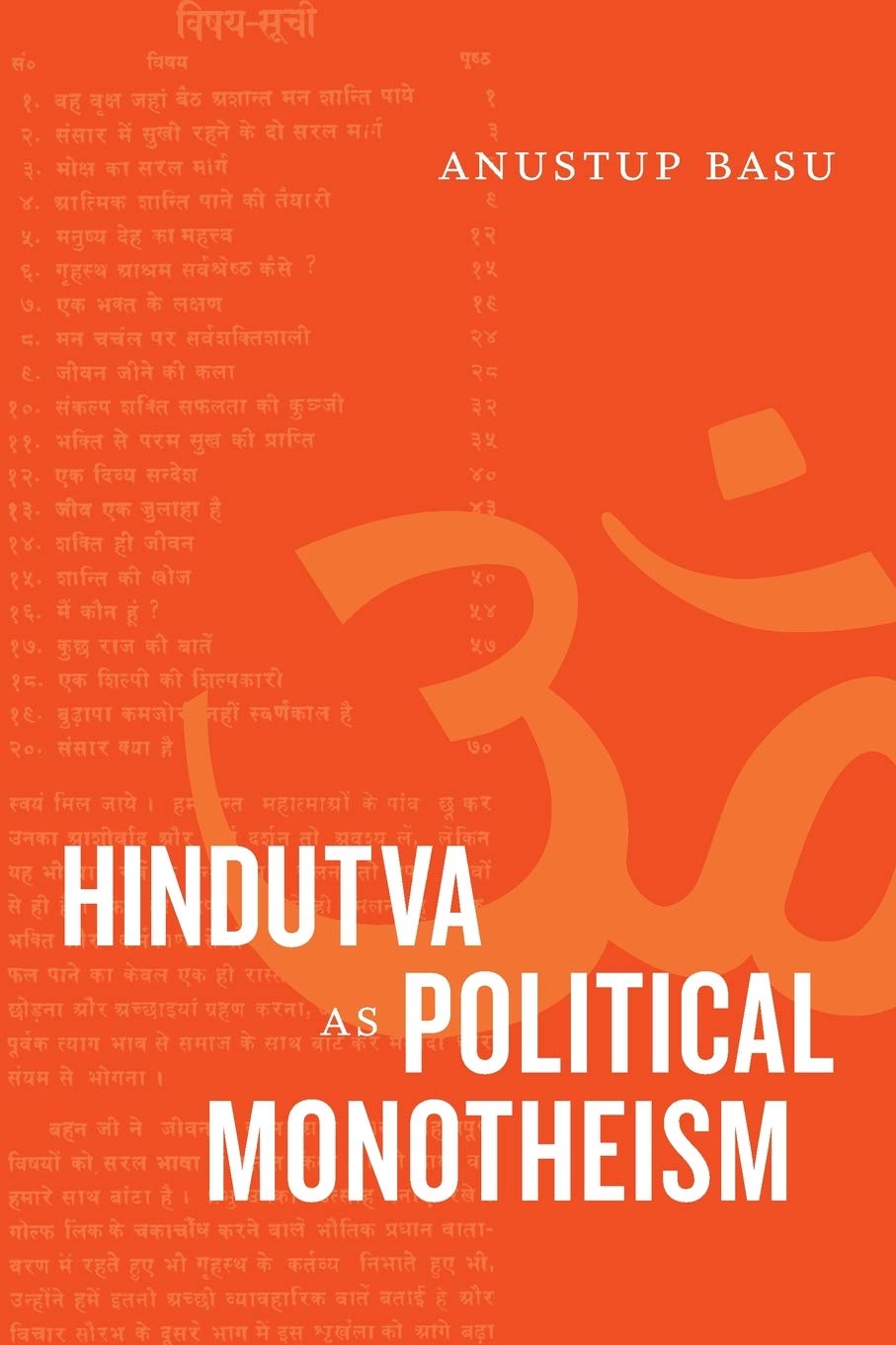 Hindutva as Political Monotheism