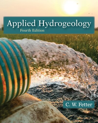 Applied Hydrogeology