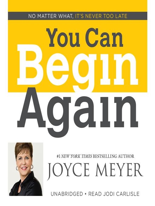 You Can Begin Again