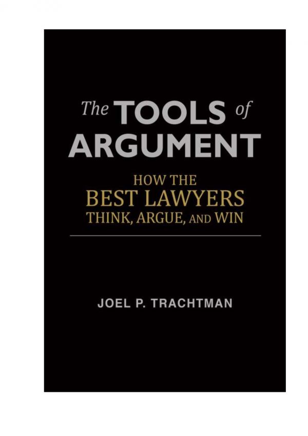 The Tools of Argument