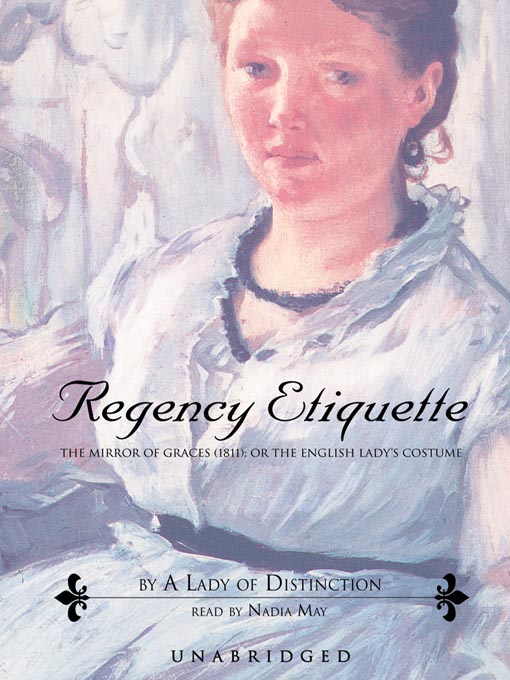 Regency Etiquette