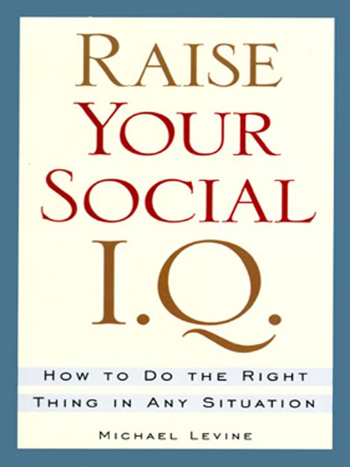 Raise Your Social I. Q.