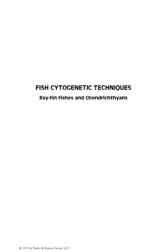 Fish cytogenetic techniques (chondrichthyans and teleosts)