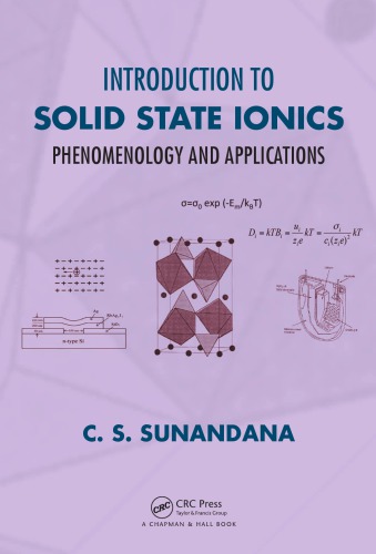 Introduction to Solid State Ionics