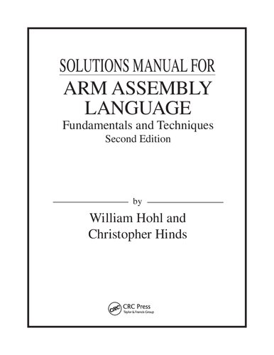 Arm Assembly Language