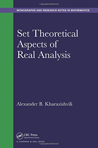 Set Theoretical Aspects of Real Analysis