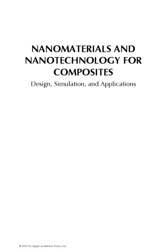 Nanomaterials and Nanotechnology for Composites