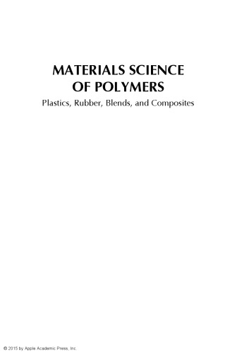 Materials Science of Polymers