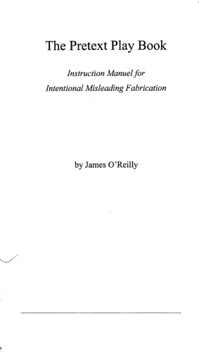 The Pretext Playbook