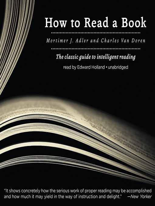 How to Read a Book