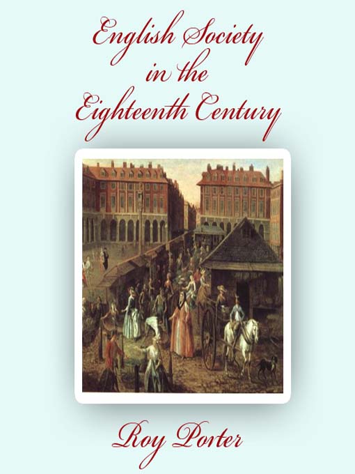 English Society in the Eighteenth Century