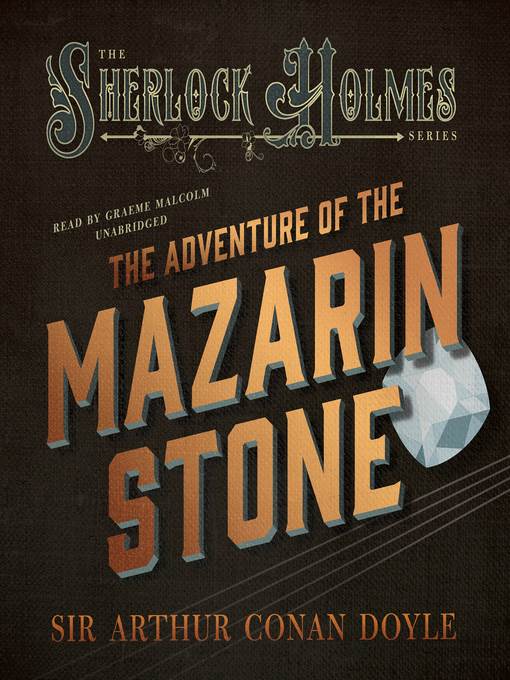 The Adventure of the Mazarin Stone