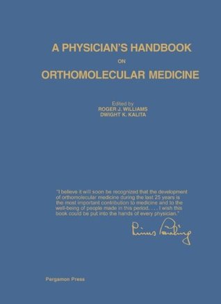 A Physician's Handbook on Orthomolecular Medicine