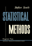 Statistical Methods