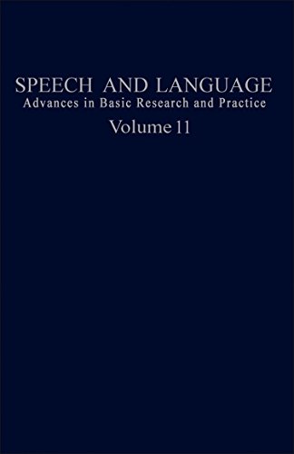 Speech and Language : Advances in Basic Research and Practice.