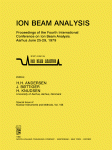 Ion Beam Analysis : Proceedings of the Fourth International Conference on Ion Beam Analysis, Aarhus, June 25-29 1979.