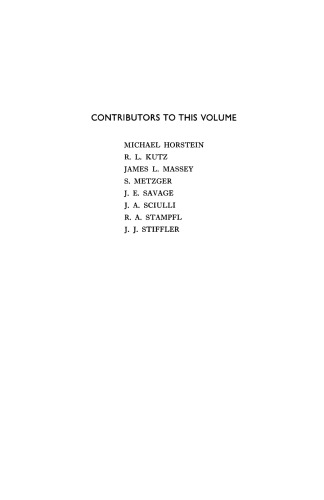 Advances in communication systems : theory and applications. Volume 3