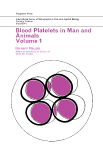BLOOD PLATELETS IN MAN AND ANIMALS