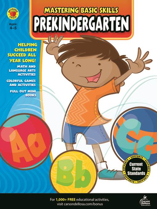 Mastering Basic Skills® PreKindergarten Workbook