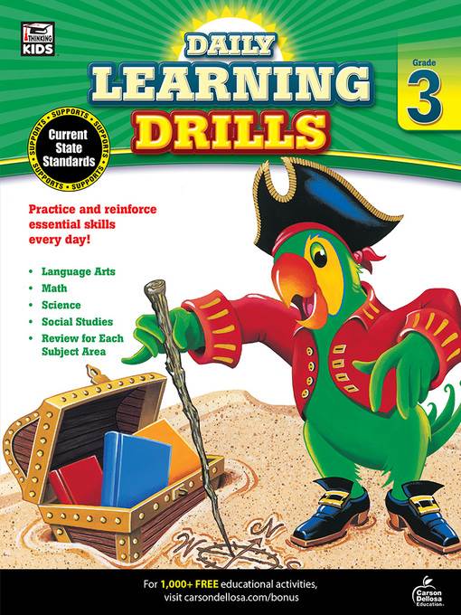 Daily Learning Drills, Grade 3