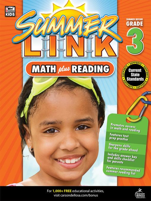 Math Plus Reading Workbook