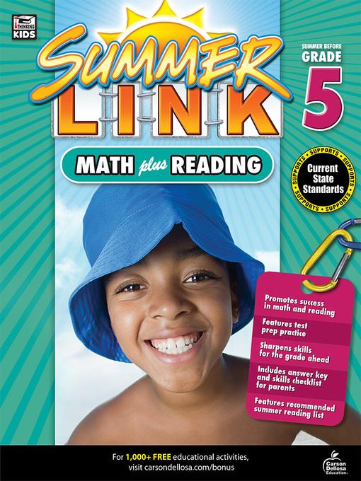 Math Plus Reading Workbook