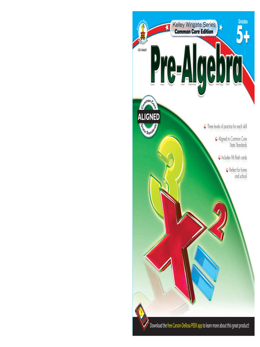 Pre-Algebra, Grades 5 - 12