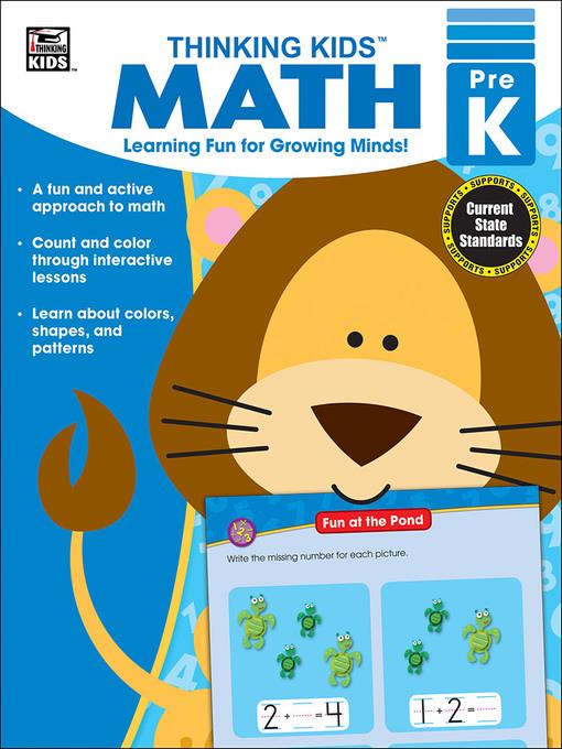 Thinking Kids' Math, Grade PK