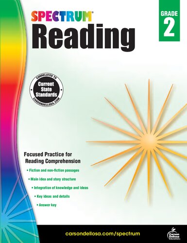 Spectrum Reading Workbook, Grade 2