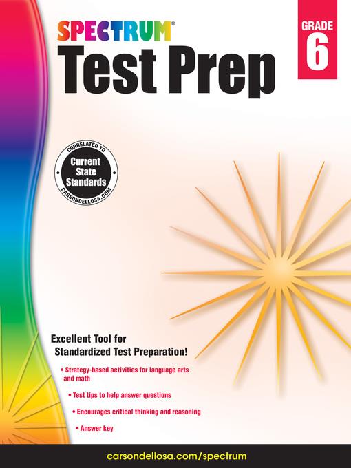 Spectrum Test Prep, Grade 6