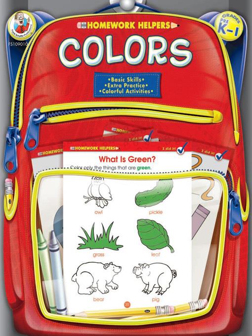 Colors, Grades PK--1