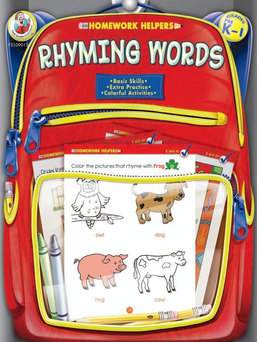 Rhyming Words, Grades PK--1