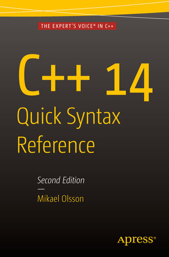 C++ 14 quick syntax reference