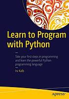 Learn to Program with Python