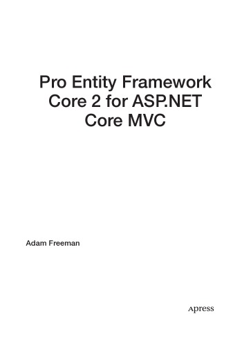 Pro Entity Framework Core 2 for ASP.NET Core MVC