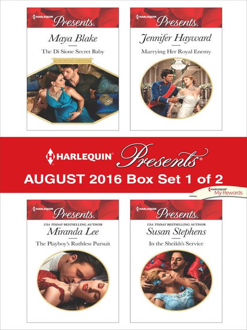 Harlequin Presents August 2016--Box Set 1 of 2