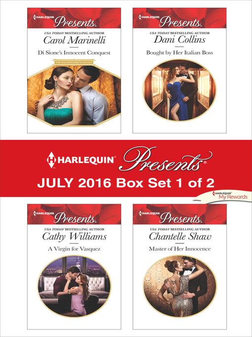 Harlequin Presents July 2016, Box Set 1 of 2