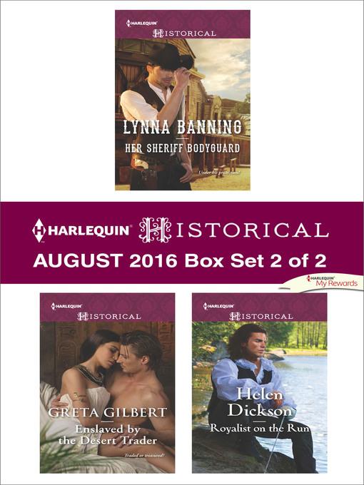 Harlequin Historical August 2016--Box Set 2 of 2