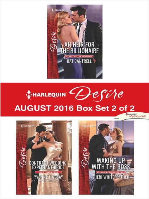 Harlequin Desire August 2016, Box Set 2 of 2