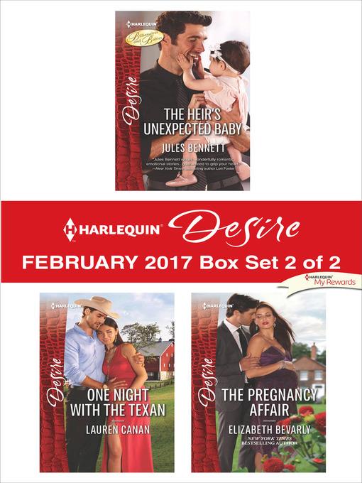 Harlequin Desire February 2017, Box Set 2 of 2