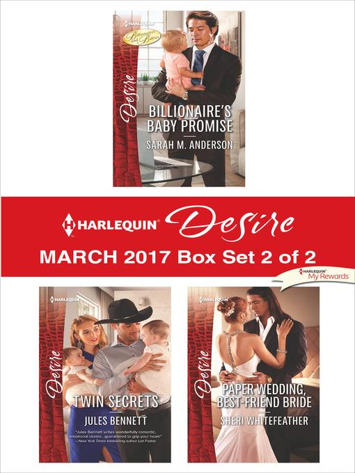 Harlequin Desire March 2017, Box Set 2 of 2