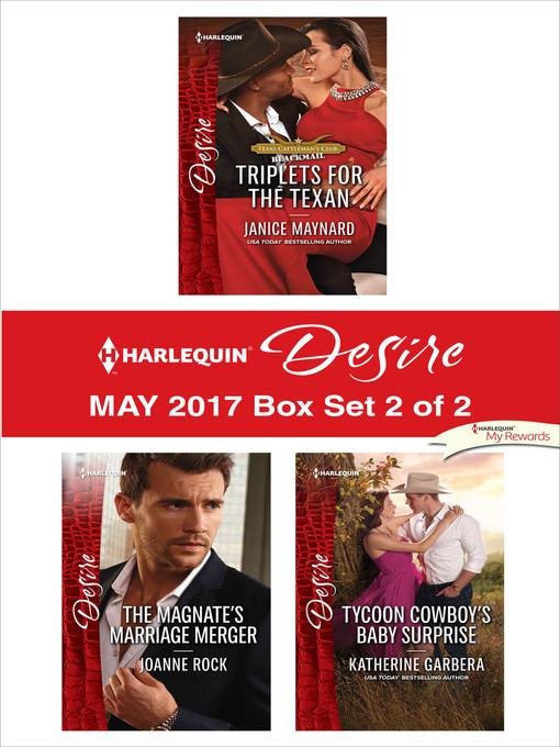 Harlequin Desire May 2017, Box Set 2 of 2