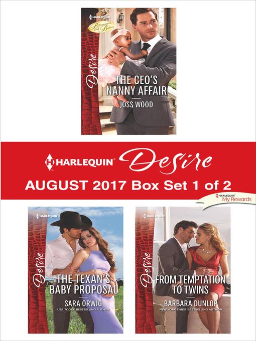 Harlequin Desire August 2017--Box Set 1 of 2