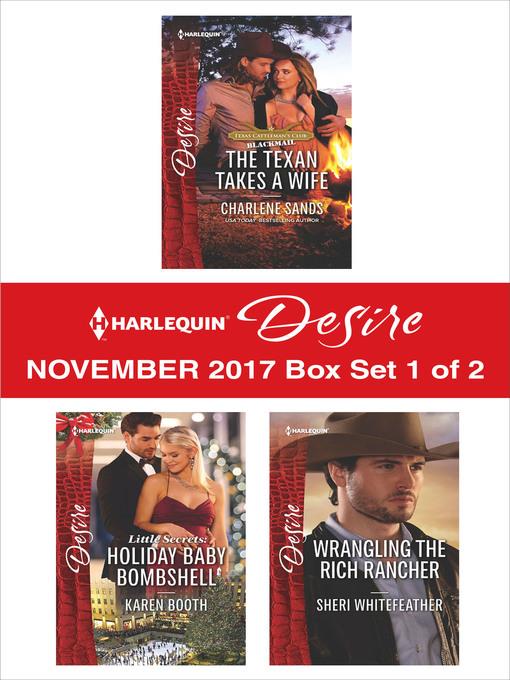 Harlequin Desire November 2017--Box Set 1 of 2