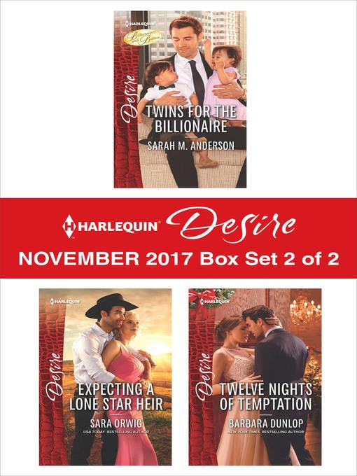 Harlequin Desire November 2017--Box Set 2 of 2