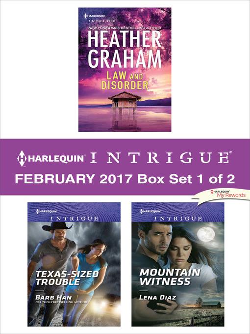 Harlequin Intrigue February 2017, Box Set 1 of 2